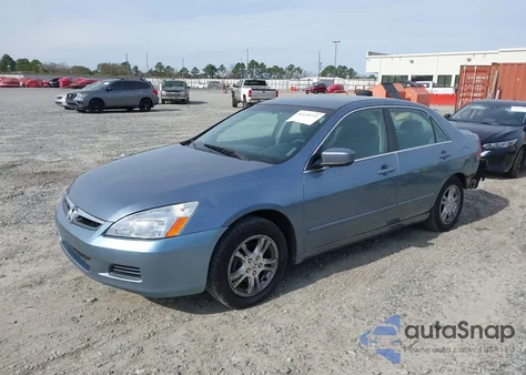 2007 Honda Accord Se из США, поврежденный, VIN 1HGCM56357A015602